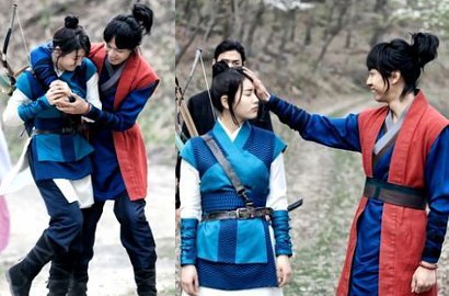 Mesranya Suzy miss A dan Lee Seung Gi Syuting 'Gu Family Book'