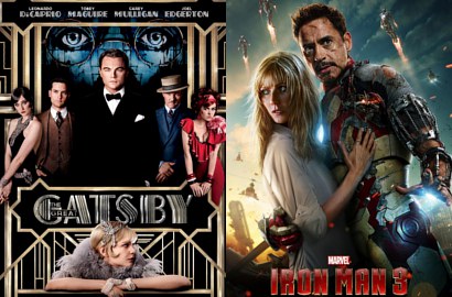 'Great Gatsby' Tak Bisa Kalahkan 'Iron Man 3' di Puncak Box Office