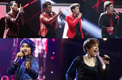 Nu Dimension Tinggalkan Fatin dan Novita di 'X Factor'