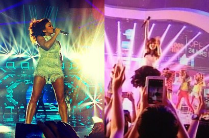 Agnes Monica dan Carly Rae Jepsen Meriahkan Panggung Musik di Jakarta
