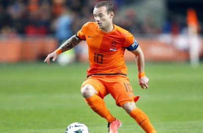 Wesley Sneijder Janji Main Serius di Laga Indonesia vs Belanda