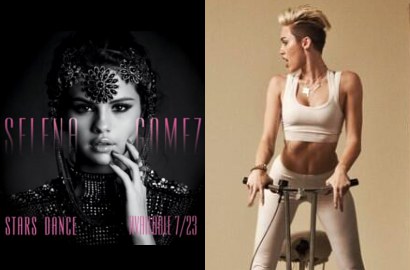 Selena Gomez dan Miley Cyrus 'Bersaing' Lewat Lagu Baru