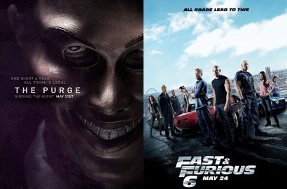 'The Purge' Kalahkan 'Fast and Furious 6' di Box Office