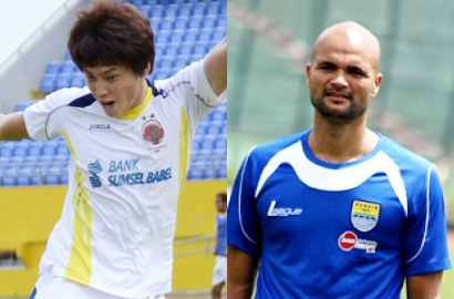 Lee Dong Won Jadi Andalan Sriwijaya FC Tahan Serangan Sergio van Dijk cs