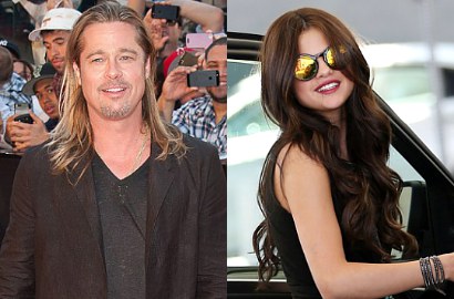 Brad Pitt Ingin Main Film Bareng Selena Gomez