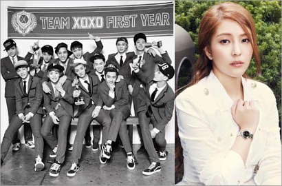 EXO Pilih BoA Sebagai Senior yang Paling Dihormati