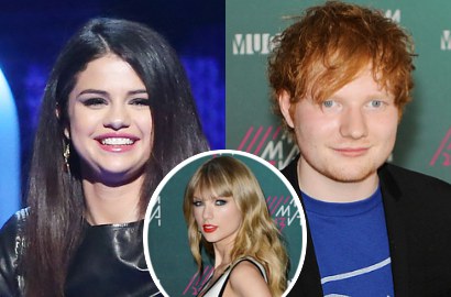 Selena Gomez Digosipkan Dekat dengan Ed Sheeran, Dijodohkan Taylor Swift?