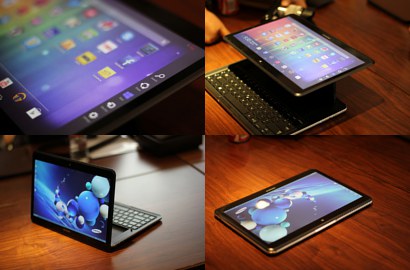 Samsung 'Kawinkan' Android dan Windows di Tablet Ativ Q