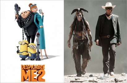 'Despicable Me 2' Sukses Ungguli 'Lone Ranger' di Box Office