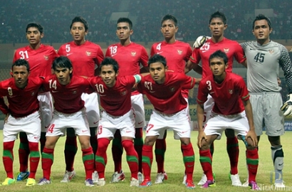 Timnas Indonesia U-23 Latihan Pemahaman Strategi Jelang Lawan Singapura