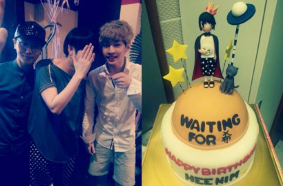 Member Super Junior Pamer Foto Rayakan Ultah Heechul