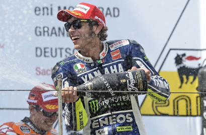 Valentino Rossi Keluhkan Kualitas Ban Jadi Penyebab Kekalahan di Jerman