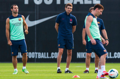 Lionel Messi cs Berduka Mundurnya Pelatih Tito Vilanova Karena Kanker
