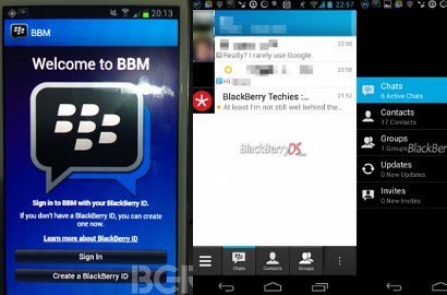 BBM untuk Android Menampakkan Diri dan Mulai Uji Coba Versi Beta
