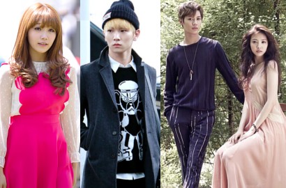 Taemin dan Key SHINee Kencan Ganda Bareng Na Eun dan Eun Ji A Pink
