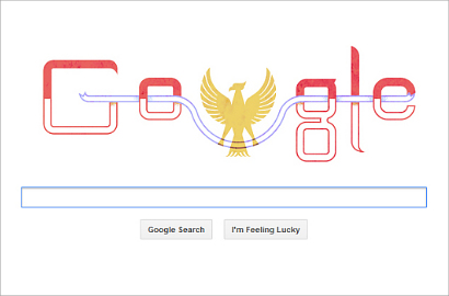 Google Doodle Kembali Rayakan HUT RI 17 Agustus