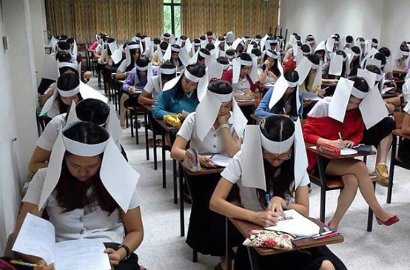 Topi Anti Nyontek Ujian Universitas di Thailand Tuai Kontroversi