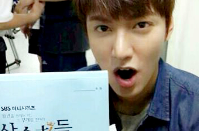 Lee Min Ho Pamer Foto Syuting Perdana Serial 'Heirs'