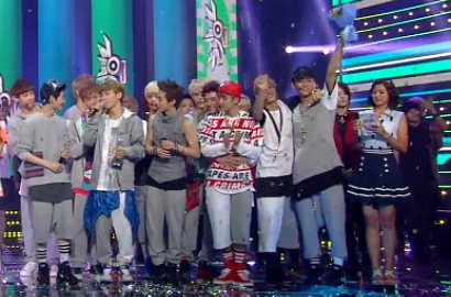 EXO Terus Raih Kemenangan dengan 'Growl'