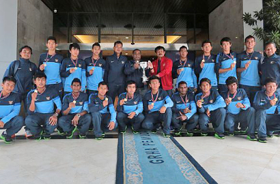 Timnas Indonesia Muda Siap Tempur di Piala AFF U-19 2013