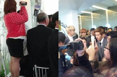 Fans EXO Kacaukan Resepsi Pernikahan Kakak Baekhyun