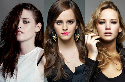 Emma Watson Kalahkan Jennifer Lawrence dan Kristen Stewart Aktris Terseksi