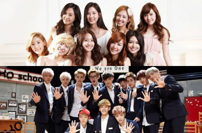 SNSD, EXO Jawarai Rangking Girlband dan Boyband 2013 Versi Dispatch