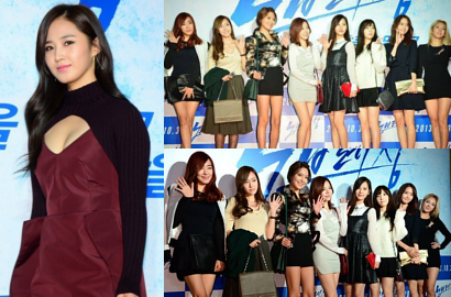 SNSD Ramai-Ramai Dukung Yuri Hadiri Premiere 'No Breathing'