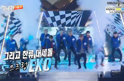 Intip Aksi EXO di Video Preview 'Running Man'