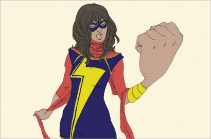 Wah, Marvel Bikin Komik Superhero Gadis Remaja Muslim