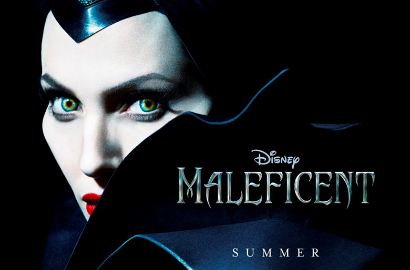 Seramnya Tatapan Iblis Angelina Jolie di Poster 'Maleficent'