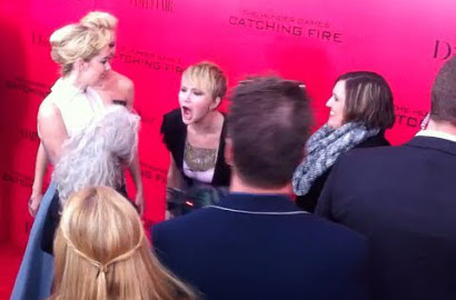 Heboh Jennifer Lawrence Teriaki Fotografer Saat Premiere 'Hunger Games 2'