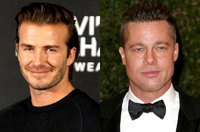 David Beckham Ingin Diperankan Brad Pitt Jika Hidupnya Dibuat Film