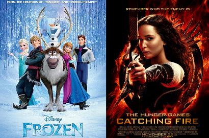 'Frozen' Kalahkan 'Hunger Games 2' di Puncak Box Office