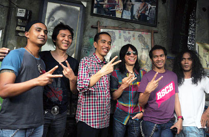 Jokowi Bakal Nonton Konser Slank Malam Ini