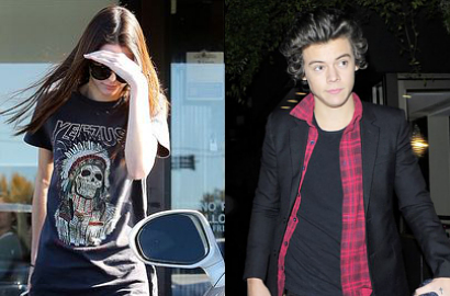 Harry One Direction Kunjungi Kendall di Hotel Pagi-Pagi Buta?