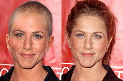Jennifer Aniston Cukur Habis Rambutnya?