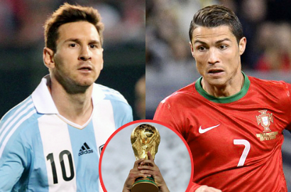 Cristiano Ronaldo dan Lionel Messi Target Menang Piala Dunia 2014