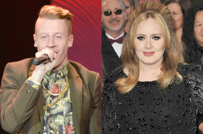 Macklemore dan Adele Pemenang Awal Grammy Awards 2014