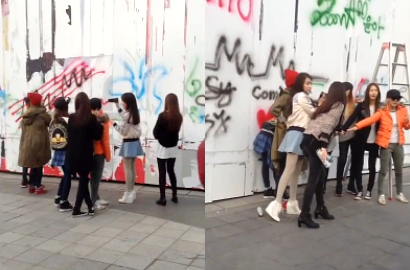 SNSD Promosi Album dengan Corat-Coret Dinding SM?