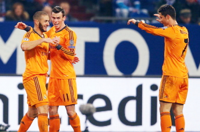 Trio Benzema, Bale dan Ronaldo Hancurkan Schalke 6-1 di Liga Champions