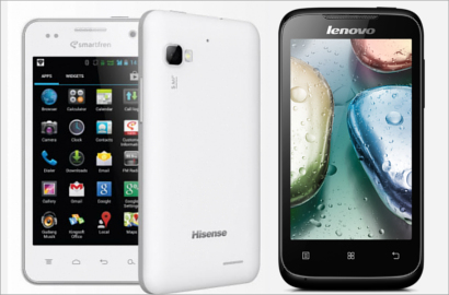 Andromax dan Lenovo Ungguli Penjualan BlackBerry di Indonesia pada 2013
