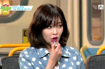 Hyuna 4Minute Dikritik Tak Sopan, Pakai Lipstik di Tengah Acara 'Beatles Code'