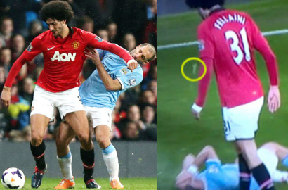 Marouane Fellaini Diselidiki Atas Dugaan Meludahi Pemain Manchester City