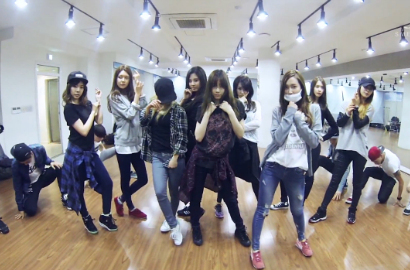 SNSD Bagi Video Latihan Koreografi 'Mr.Mr.'