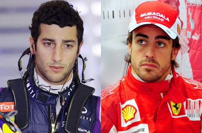 Daniel Ricciardo dan Fernando Alonso Masih Sial di GP F1 Malaysia 2014