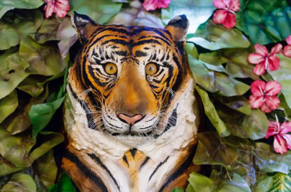 Wow, Ada 'Hutan' dari Kue di Festival Cake Inggris