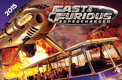 Universal Studio Siapkan Wahana Ala Film 'Fast And Furious'