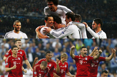 Duel Panas Real Madrid dan Bayern Munchen di Semifinal Liga Champions