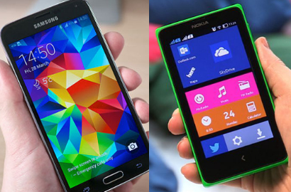 Samsung Galaxy S5 dan Nokia X Sudah Resmi Dijual di Indonesia